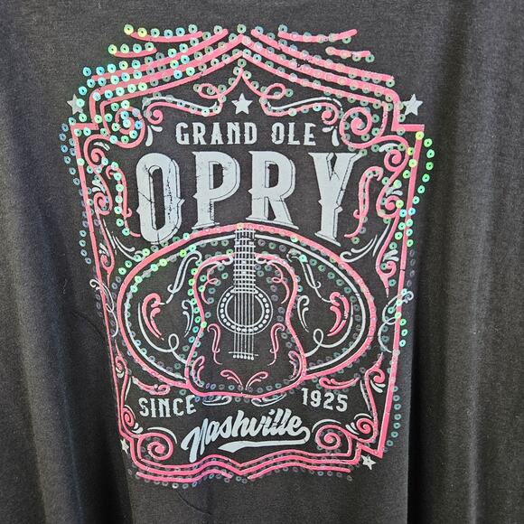 Grand Ole OPRY Black Racerback Tank Top Plus Size XXL Nashville Country Music - Picture 5 of 8